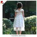 High Quality Baby floral Puffy Long Dress